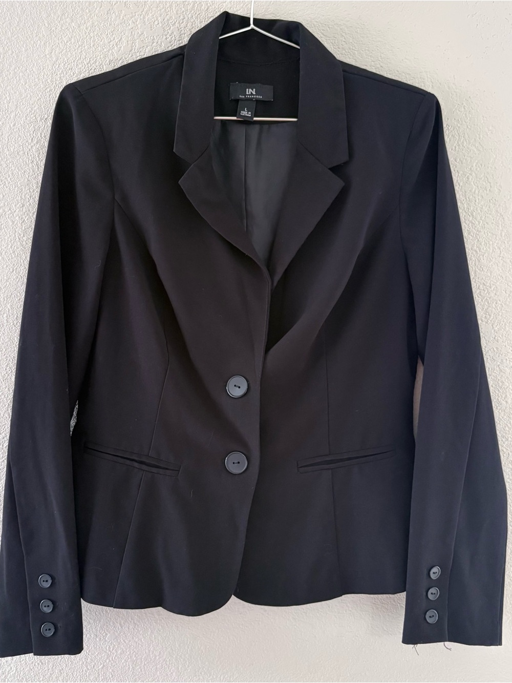 Black Tailored Women's Blazer